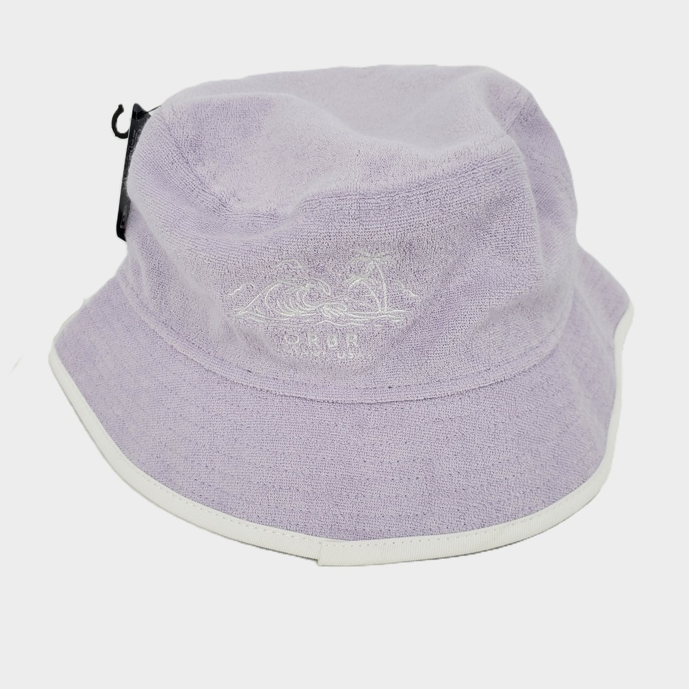 New Era Oracle Red Bull Racing Miami Bucket Hat Lavender Purple‎ Terry Cloth Med